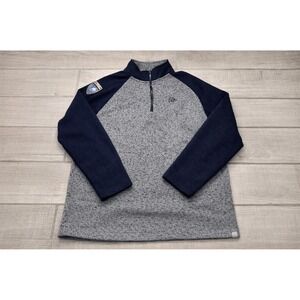 Ducks Unlimited Mens Logo Pullover 1/4 Zip Sweater XXL 2X Hunting